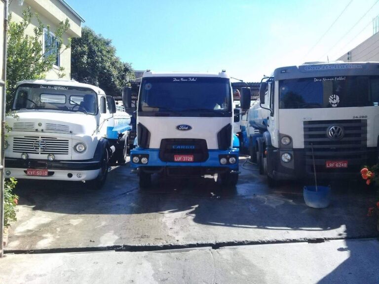 Caminhão pipa 10-20 mil L na Barra da Tijuca: água potável